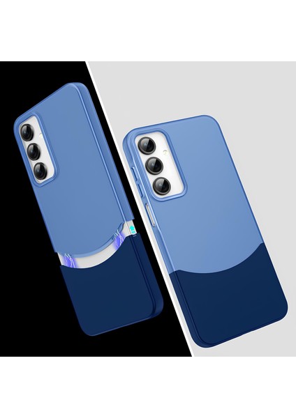 Samsung Galaxy A25 Kılıf Mıknatıslı Iki Parça Yeni Tasarım Double Kapak