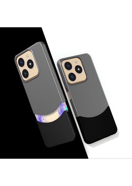Realme Note 60 Kılıf Mıknatıslı Iki Parça Yeni Tasarım Double Kapak