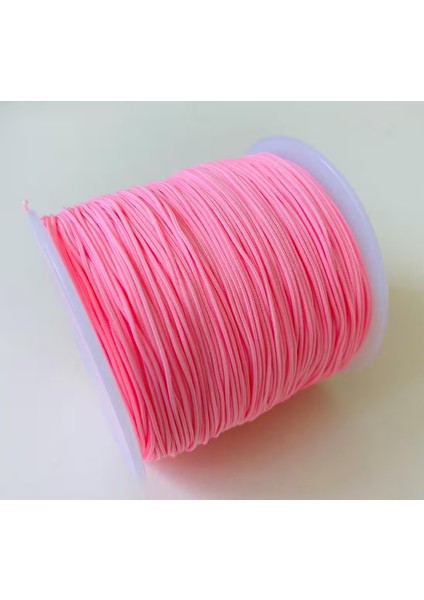 Toptanhobi.com Pembe Paraşüt Ip 100 mt Makara 1 Adet