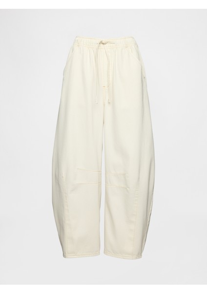 Kadın Bej Mid Rise Ultrasoft Kolay Horseshoe Jean Pantolon modelleri