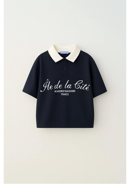 Kız Çocuk La'ciel Paris Polo Yaka Alt-Üst Takım Lacivert fiyatları