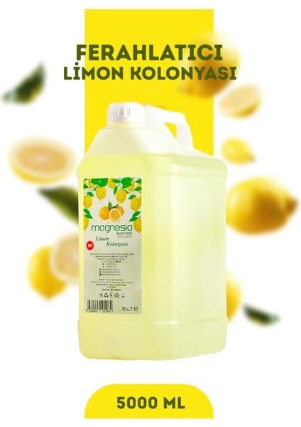 Limon Kolonyası 80º 5 lt Bidon
