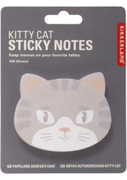 Kitty Cat Post It
