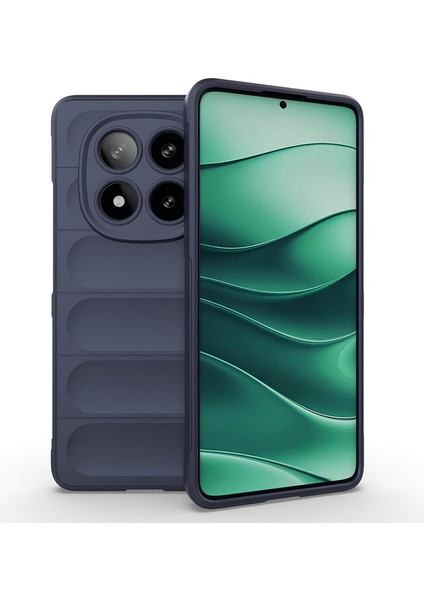 Xiaomi Redmi Note 14 5g Kılıf Esnek Tpu Oyuklu Arka Yüzey Tasarımlı Silikon Kapak