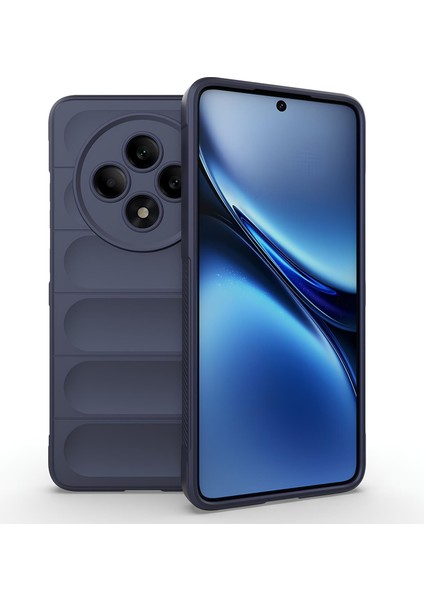 Oppo Reno 11FS Kılıf Esnek Tpu Oyuklu Arka Yüzey Tasarımlı Silikon Kapak