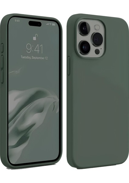 iPhone 15 Pro Kılıf Yumuşak Tasarım Kamera Koruma Çıkıntılı Soft Kapak