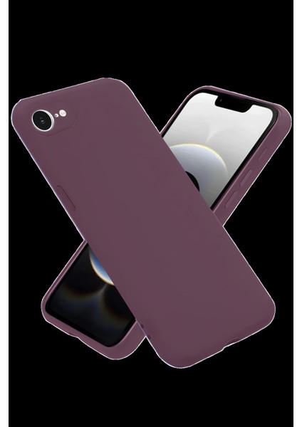 iPhone 16E Kılıf Yumuşak Tasarım Kamera Koruma Çıkıntılı Soft Kapak