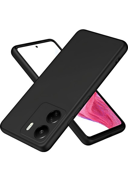 Xiaomi Redmi 13C Kılıf Yumuşak Tasarım Kamera Koruma Çıkıntılı Soft Kapak