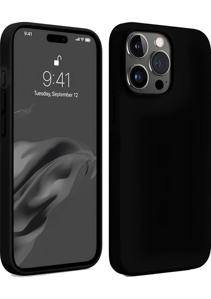 iPhone 15 Pro Kılıf Yumuşak Tasarım Kamera Koruma Çıkıntılı Soft Kapak