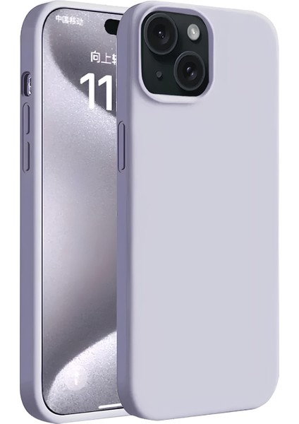 iPhone 15 Plus Kılıf Yumuşak Tasarım Kamera Koruma Çıkıntılı Soft Kapak