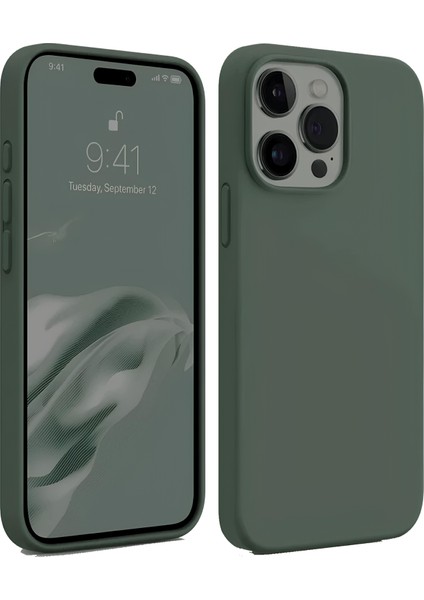 iPhone 15 Pro Max Kılıf Yumuşak Tasarım Kamera Koruma Çıkıntılı Soft Kapak