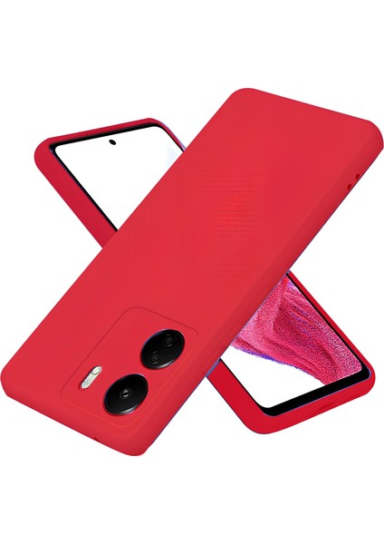 Xiaomi Redmi 13C Kılıf Yumuşak Tasarım Kamera Koruma Çıkıntılı Soft Kapak