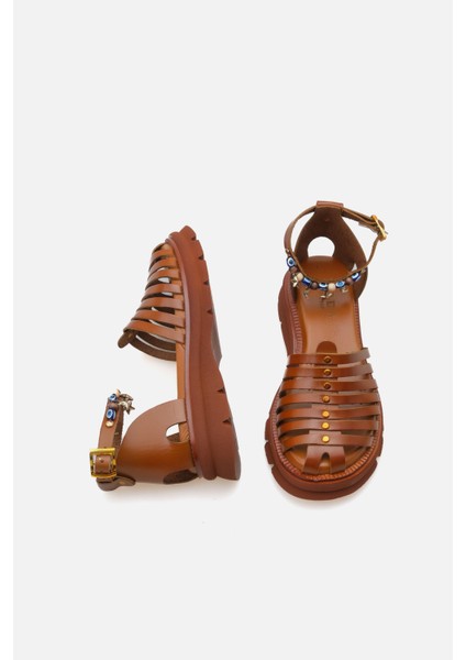 Günlük Kadın Deri Sandalet fırsatları