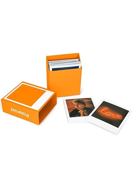 Turuncu Polaroid Photo Box