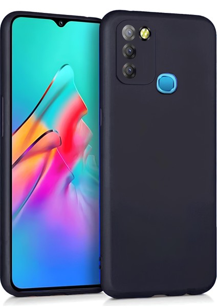 Infinix Smart 5 Kılıf Yumuşak Tasarım Kamera Koruma Çıkıntılı Soft Kapak