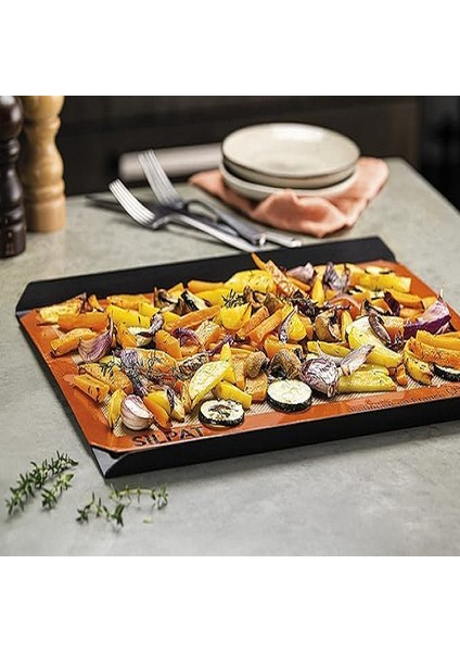 Silpat Yanmaz Yapışmaz Fırınlanabilir Yıkanabilir Silikon Pişirme Matı 30X40 fırsatları