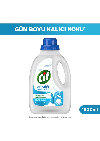 Zemin Temizleyici Beyaz Sabun 1500 ml