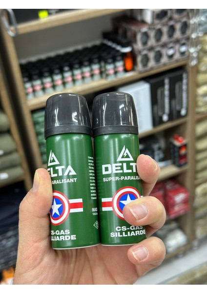 (Nato) Delta 2'li Biber Gazı Sprey 50ML( Koruyucu Sprey)