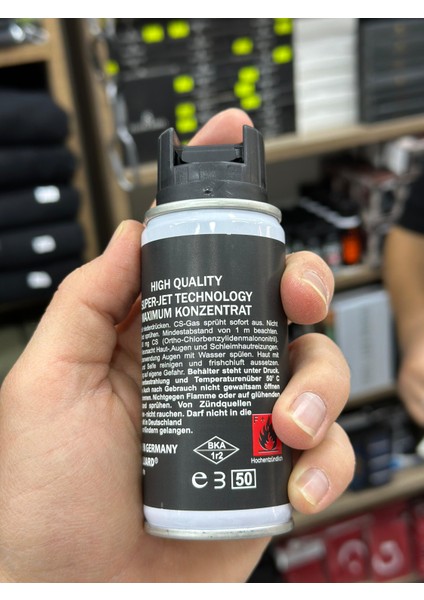 Nato Tekli Biber Gazı Sprey 50ML( Koruyucu Sprey Büyük Boy)