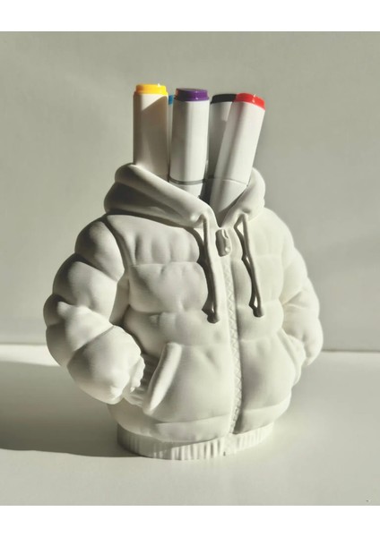 Puffer Jacket Kalemlik – Şişme Mont Tasarımlı Kalem ve Aksesuar Düzenleyici