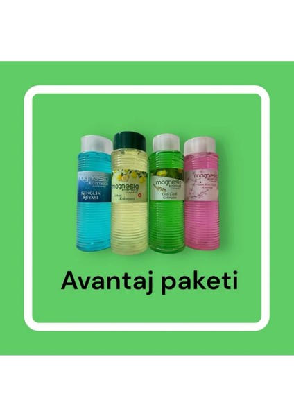 Popüler Kolonya Seti 4'lü