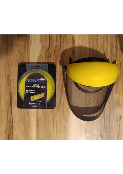 Ustateknisyen Archer 3.3 Ot Biçme Misinasi ve Maske Siperlik