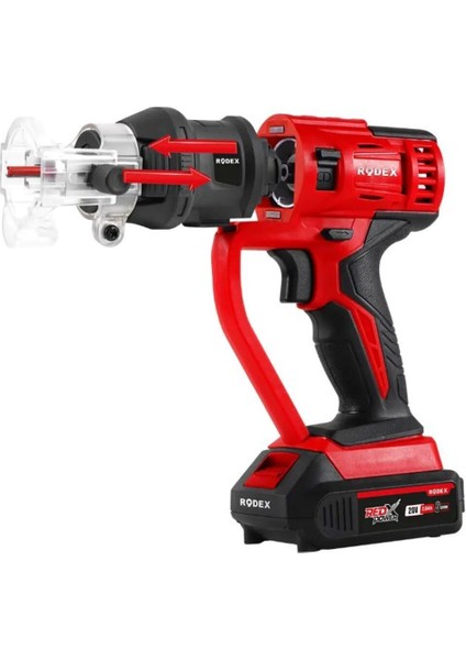 Rpx 2708 Rodex Matkap Çok Amaçlı 20W 7 Parça Değiştirilebilir