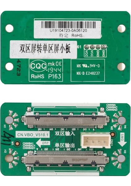 LCD Panel Flexi Repair Kart CN.VB0_V510.1 4K Image QK0820A