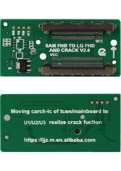 LCD Panel Flexi Repair Kart Hd Lvds To Fpc Sam Fhd To Lg Fhd Crack V2.0 QK0812D
