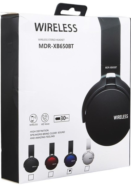 XB650BT Kablosuz Bluetooth Kulaküstü Kulaklık fırsatları