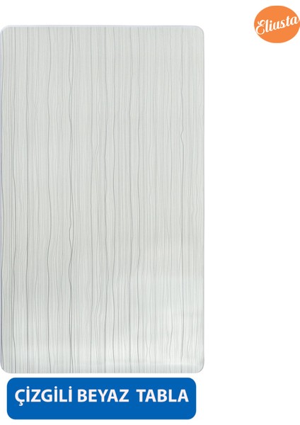 Eliusta Tekerlekli Mdf Masa %100 Mdf Salon Orta Sehpa Yemek Masası Ofis Sehpa