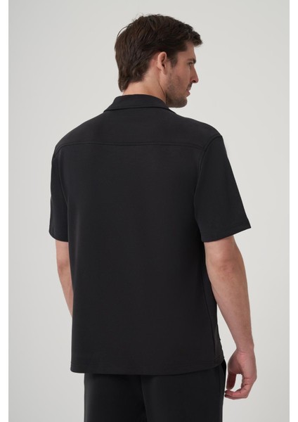 Louıs Siyah Modal Içerikli, 4 Cepli Relaxed Fit Gömlek fırsatları