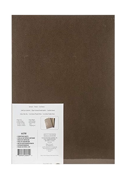Surfacez Karton Yaprak A4 60 Adet (10 Nötr Renk)