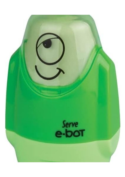 E-Bot Silgili Kalemtıraş Fosforlu Yesıl 4lu Set