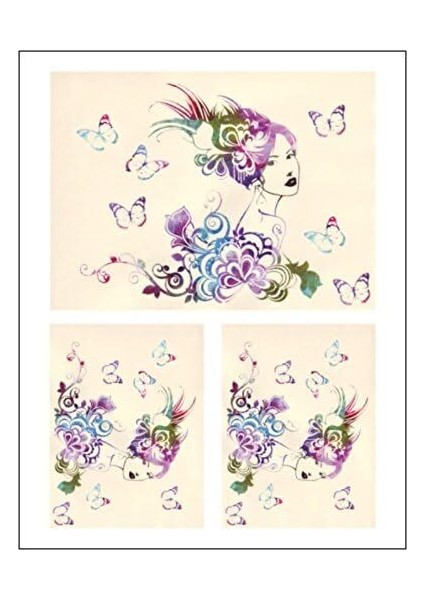 Soft Kolay Transfer 23X34 cm Koyu Zemin 929K