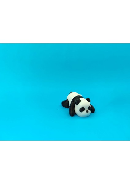 Sevimli Panda Figürü – Hareketli Eklemli 3D Oyuncak
