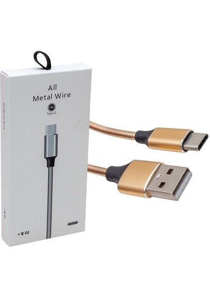 PM-3799 Type-C 2.1A Şarj ve Data Kablosu (1 Metre)