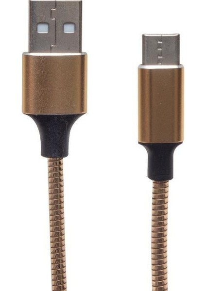 PM-3799 Type-C 2.1A Şarj ve Data Kablosu (1 Metre)