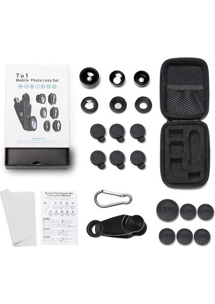 PM-25951 Telefon Kamera 6lı Set Lens Kiti fiyatları