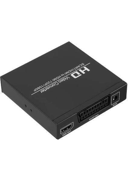 PM-14366 Adaptörlü Scart-Hdmı To HDMI Çevirici