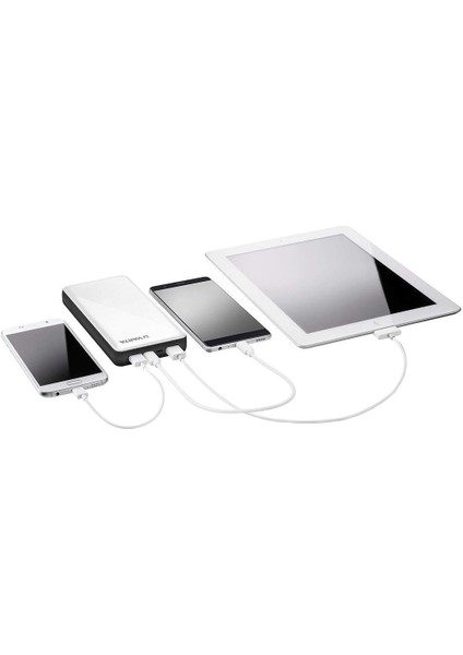 15.000MAH LED Göstergeli Powerbank 2xusb Type-C Micro-Usb Şarj Girişli