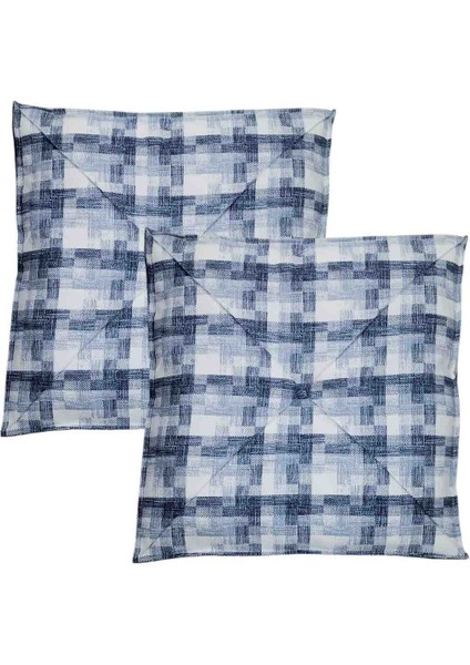 2'adet*silikon Elyaf Dolgulu*dayanıklı Kumaş*60 x 60 x 8*çok Amaçlı Kullanılan Minder