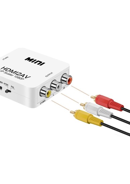 G-573O HDMI To Rca Mini Model 1920X1080 Çevirici Konvertör