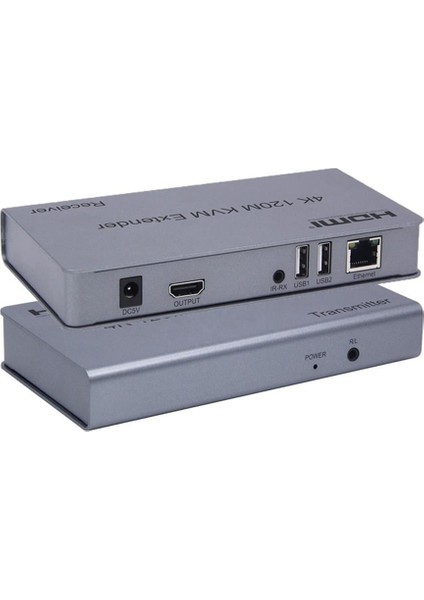 Fully H-608J Ultra Hd 4K 120 Mt. Kvm HDMI Extender (Uzatıcı)