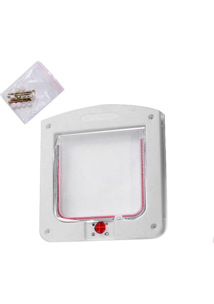 Pet Door 4 Yollu Kedi Kapısı (22X20X3CM) Gnzrz