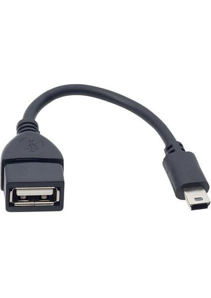 USB 15 cm Mini 5p Otg Data Kablosu