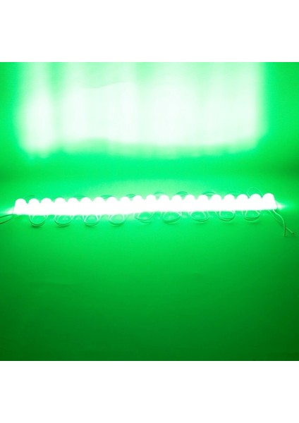 Modül LED 12V 1.5W Yeşil 2835 85 x 73MM IP65 240-260LM 180 Derece (5047)