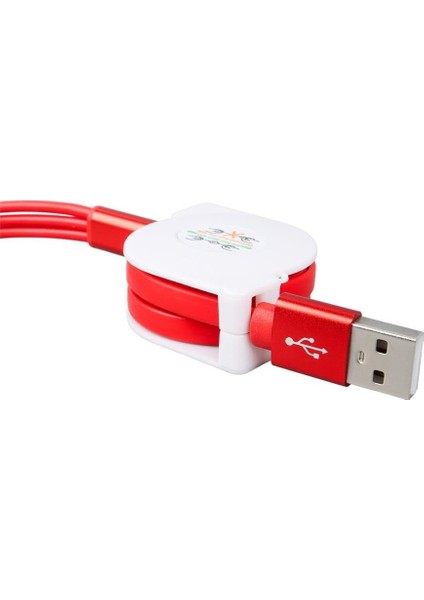 PM-26345 3 In 1 Kırmızı Şarj Kablosu