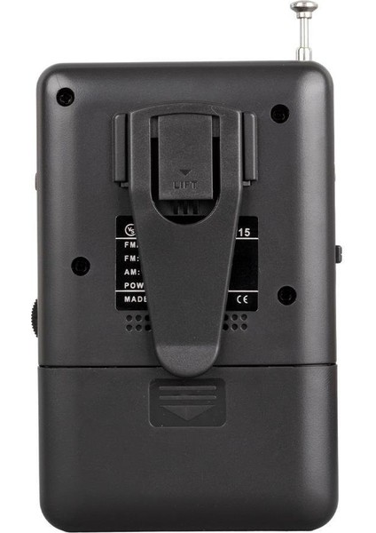 VS-R115 Analog Radyo Siyah Renk