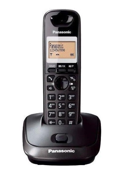 KX-TG2511 Siyah Dect Telsiz Telefon